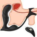 Black Whirlwind Vibrating Prostate Massager - Image 4