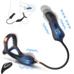 Buckle Cock Ring With Thrusting Butt Plug - Image 6