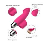Silicone Waterproof Finger Brush Vibrate - Image 2