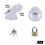 Perforated Plastic Cock Cage - Image 3