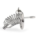 Male Chastity Bird Cage with Catheter - Image 6