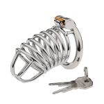 Male Chastity Bird Cage with Catheter - Image 4