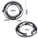 Stainless Steel Adjustable Cock Ring - Image 4