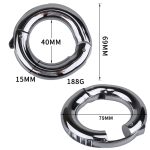 Stainless Steel Adjustable Cock Ring - Image 5