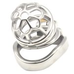 Plum Steel 2.4" Cock Cage - Image 3