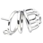 Plum Steel 2.4" Cock Cage - Image 4