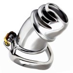 Detained Metal Chastity Cage - L Size - Image 6