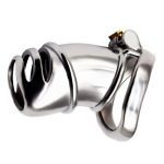 Detained Metal Chastity Cage - L Size - Image 4
