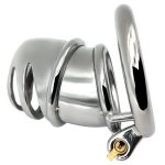 Detained Stainless Steel Chastity Cage - Image 2