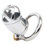 Steel Cock Cage with Lock - Image 2