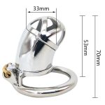 Steel Cock Cage with Lock - Image 5