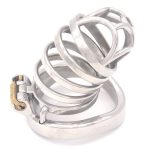 Rhombic Bend Ring Male Chastity Cock Cage - Image 6