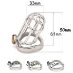 Plum Blossom Bend Ring Chastity Device - Image 4