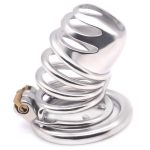 Gourd Steel Cock Cage With Anti-falling Ring - Image 6