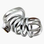 Chastity Bend Ring Hide Looker Cock Cage - Image 4