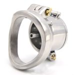 Double Key Steel Cock Cage - Short - Image 2