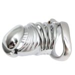 Penis Head Steel Cock Cage - Long - Image 9