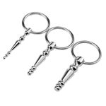 Steel Penis Plug With Ring - Image 6