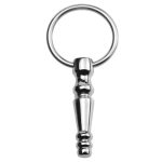 Steel Penis Plug With Ring - Image 5