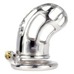 Hollow Out Chastity Cage With Round Ring - Image 6