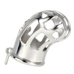 Hollow Out Chastity Cage With Round Ring - Image 9