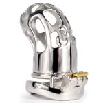 Hollow Out Chastity Cage With Bent Ring - Image 9