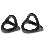 3 in 1 Ultra Soft Stretchy Penis Ring - Image 6