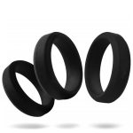 Silicone Cock Ring Set - 6 pcs - Image 3