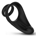 Silicone Dual Penis Ring with Taint Teaser - Image 6