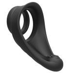 Silicone Dual Penis Ring with Taint Teaser - Image 7