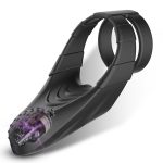 Vibrating Dual Penis Ring with Taint Teaser - Image 2