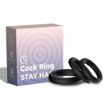Triple Silicone Cock Ring Set - Image 5