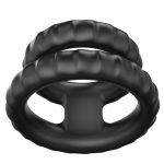 Silicone Dual Cock Ring - Image 9