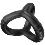 Silicone 3 in 1 Cock Ring - Image 3