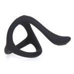 Silicone Triangle Penis Ring with Teasing Tail - Image 7
