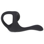 Silicone Triangle Penis Ring with Teasing Tail - Image 4