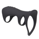 Triple Cock Ring with G-spot Tickler - Image 5