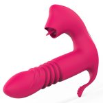 Licking & Thrusting Strap-on Dildo - Image 9