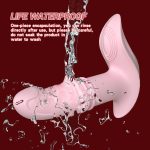 Rainbow Stretch Strap-on Vibrator - Image 4