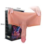 Wearable Silicone Soft Hollow Dildo Panty - Image 5