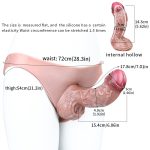 Lifelike Design Wearable Dildo Strap On