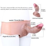 Silicone Hollow Strap On Dildo