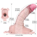 Wearable 6.0 inch Penis Sleeve - Image 2