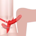 Strap On Double-Ended Vibrating Dildo - Image 9