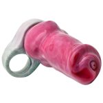 Mixed Color Abnorma Penis Sleeve - Rose - Image 5