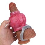 Gay Ball Stretching Cock Ring - Image 4