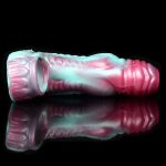 Colorful Silicone Penis Extension - Blue - Image 10
