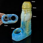 Colorful Silicone Penis Extension - Image 3