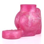 Mixed Color Vibrating Silicone Cock Sleeve - Image 4