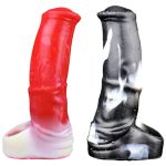 Colorful Extension Penis Sleeve - Red - Image 6